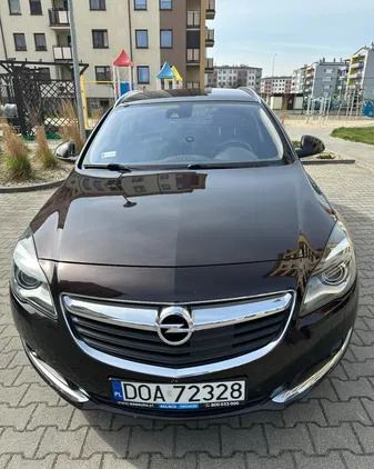 dolnośląskie Opel Insignia cena 40000 przebieg: 129500, rok produkcji 2014 z Oława